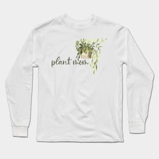 Plant Mom Single Plant Long Sleeve T-Shirt